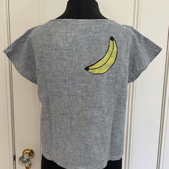 Jenny Lemons Banana Crop Tee - NWT - Picture 2 of 6